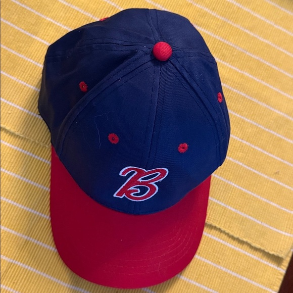 Vintage Buffalo Bisons Blue and Red AJM Baseball Cap. Adjustable. Like new - Picture 2 of 5